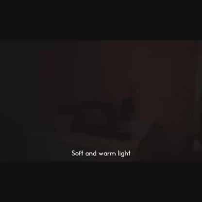 💡 Magnetic Wall Light with Motion Sensor – Brown Wood